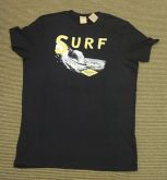 Camiseta preta surf us 207